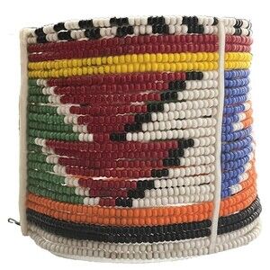 African Cuff‎ Bracelet Beaded Maasai Tribe Handmade Tanzania Africa Bohemian New